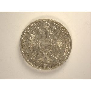 Rakouská konvenční a spolková měna / 1 Zlatník 1890 b.z., Ag,