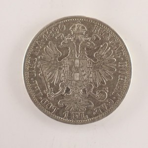 Rakouská konvenční a spolková měna / 1 Zlatník 1890 b.z., Ag,