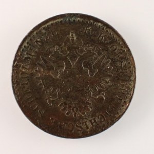 Rakouská konvenční a spolková měna / 2 Krejcar 1851 G, rysky, hry, Cu,
