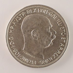 Korunová měna [1892 - 1918] / 2 Koruna 1912 b.z., Ag,
