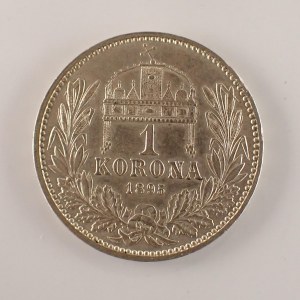 Korunová měna [1892 - 1918] / 1 Koruna 1895 K.B., Ag,