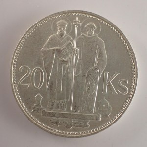 Období 1939-1945 - Slovenský štát / 20 Ks 1941 C+M, Ag,