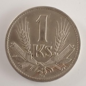 Období 1939-1945 - Slovenský štát / 1 Ks 1940, CuNi,