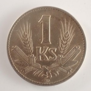 Období 1939-1945 - Slovenský štát / 1 Ks 1941, CuNi,