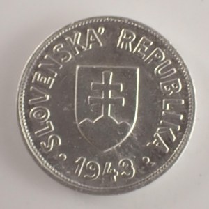 Období 1939-1945 - Slovenský štát / 50 Haléř 1943, Al,