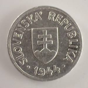 Období 1939-1945 - Slovenský štát / 50 Haléř 1944 'R', Al,