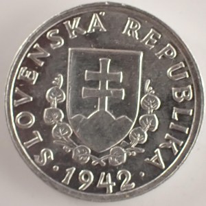 Období 1939-1945 - Slovenský štát / 20 Haléř 1942, Al,