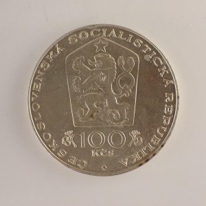 Období 1945-1990 / 100 Kčs 1981 Španiel, Ag,