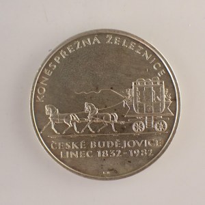Období 1945-1990 / 100 Kčs 1982 Koněspřežka, Ag,