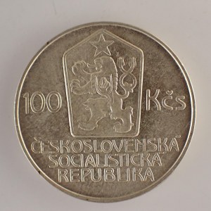 Období 1945-1990 / 100 Kčs 1986 Mácha, Ag,
