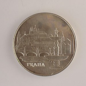 Období 1945-1990 / 50 Kčs 1986 Praha, skvrna, Ag,