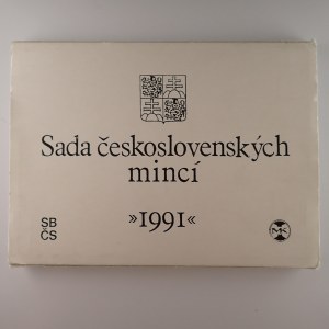 ČSFR [1990 - 1993] / Sada oběžných mincí 1991,