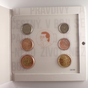 Období od 1993 / Neoficiální sada oběžných mincí 2021 - Milada Horáková, číslováno 229/500...