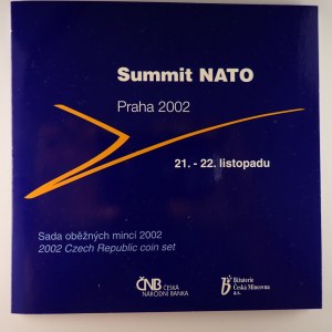 Období od 1993 / Sada oběžných mincí 2002 Summit NATO,