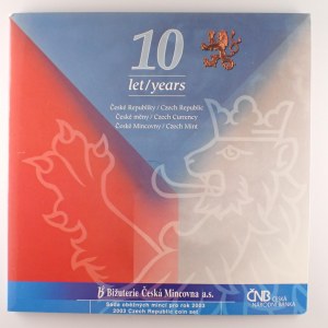 Období od 1993 / Sada oběžných mincí 2003 10. výr. ČR,