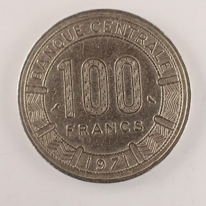 Gabon / 100 Frank 1971, KM#12, Ni,