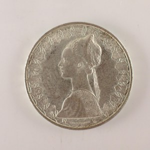 Itálie / 500 Lira 1959, Ag,
