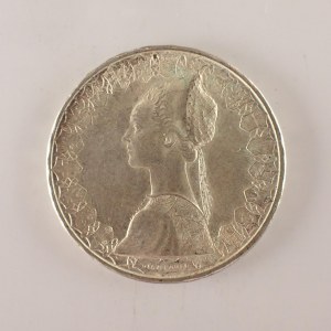 Itálie / 500 Lira 1967, Ag,