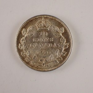 Kanada / 10 Cent 1920, Ag,