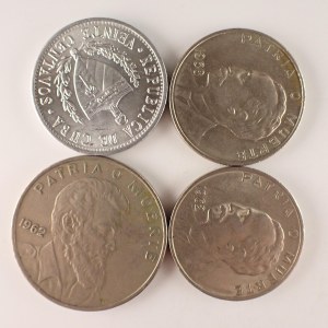 Kuba / 40 Centavos 1962, 20 Centavos 1962, 1968, 1969, 4 ks