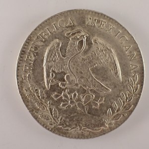 Mexiko / 8 Reales 1894 Ga IS, 26.95g, Ag,