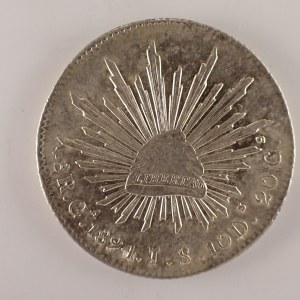 Mexiko / 8 Reales 1894 Ga IS, 26.95g, Ag,