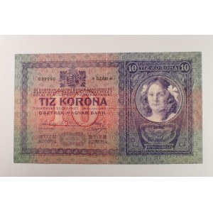 Rakousko - Uhersko / 10 K 1904,série 2029, Bajer RU 4,