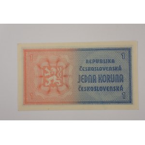 Protektorát Čechy a Morava [1939 - 1944] / 1K b.l. (1946), Bajer N8, nevydaná,
