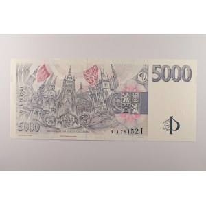ČR [1993 - ...] / 5000 Kč 1999 B11,