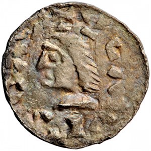 Polska, Władysław I Herman, denar, Kraków, 1079-1102
