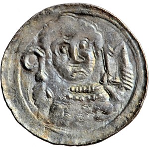 Poland, Wladislaus II the Exile, penny, Duke / St. Adalbert type, c. 1143.