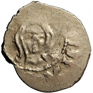 Lithuania, Wladislaus Jogaila, silver coin, Holy Virgin type, after 1386, Vilna