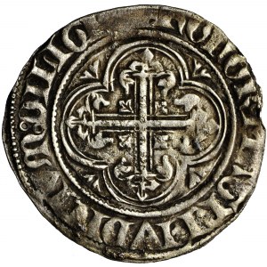 Prussia, Teutonic Order, Wynric de Kniprode, halbscoter, Toruń, c. 1360-80