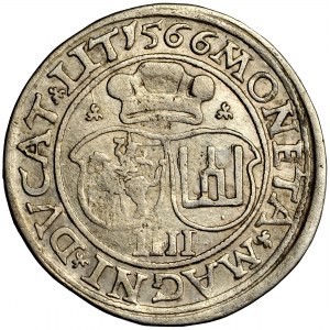 Sigismund II Augustus, Lithuania, czworak (quadruple groschen) 1566, Vilna