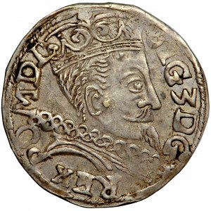 Sigismund III, Crown of Poland, trojak (triple groschen) 1597, Lublin