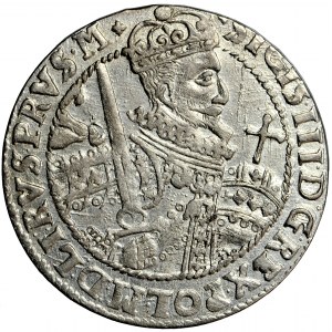 Sigismund III, Crown of Poland, ort 1622, Bydgoszcz