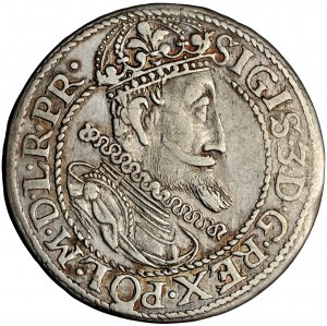 Zygmunt III, Gdańsk, ort 1614