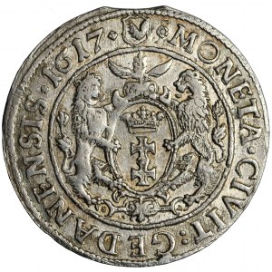 Zygmunt III, Gdańsk, ort 1617