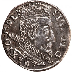Sigismund III, Lithuania, trojak (triple groschen) 1597, Vilna