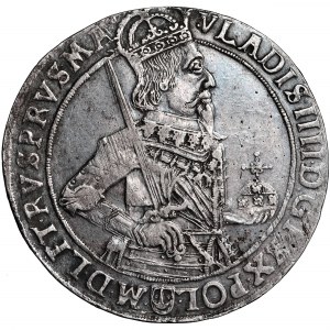 Władysław IV, Korona, talar 1633, Bydgoszcz