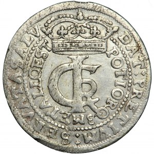 John Casimir, Crown of Poland, złoty (tymf) 1665, Cracow