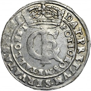 John Casimir, Crown of Poland, złoty (tymf) 1665, Bydgoszcz