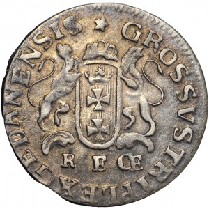 Stanislaus Augustus, Gdańsk, trojak (triple groschen) 1765