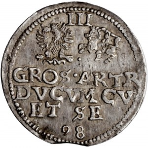 Kurland, Wilhelm, Trojak 1598, Mitawa