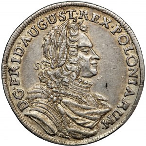 Saksonia, Fryderyk August I (król polski August II), gulden 1700, Drezno, J. L. Holland