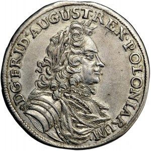 Saksonia, Fryderyk August I (król polski August II), gulden 1703, Drezno, J. L. Holland