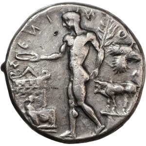 Sizilien, Tetradrachme, Selinos, ca. 450-440 v. Chr.