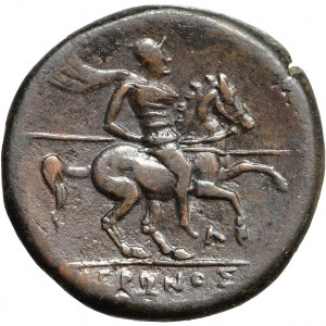 Sycylia, Hieron II (275-215 przed Chr.), hemilitra, Syrakuzy, ok. 230-218 przed Chr.