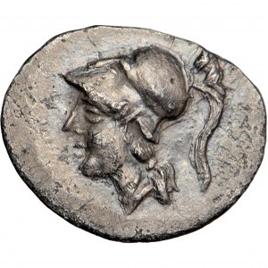 Latium, Alba Fucens. Obol c. 280-275, AR 0.48 g.