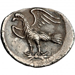 Latium, Obol, Alba Fucens, ca. 280-275 v. Chr.